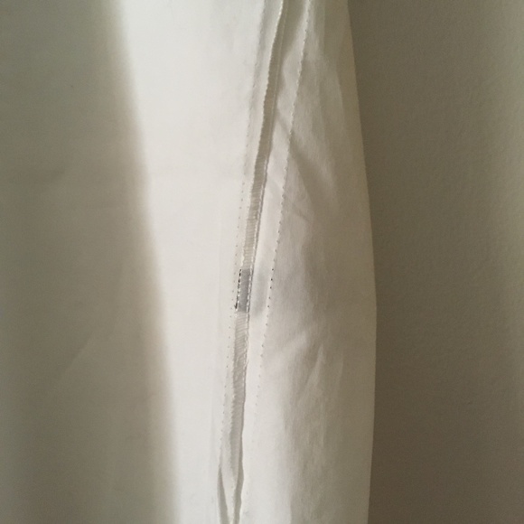 ROCHAS White Cotton Boxy Shirt 46 M - Picture 8 of 12